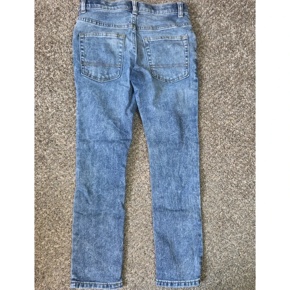 Cat & Jack Kids Skinny Super‎ Stretch Jeans Medium Wash Blue Size 8 VN1311992